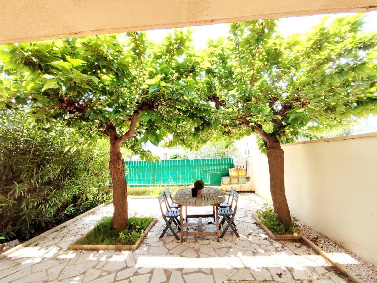 Appartement Calme Avec Jardin Privatif - 3 - Canet Exterior foto