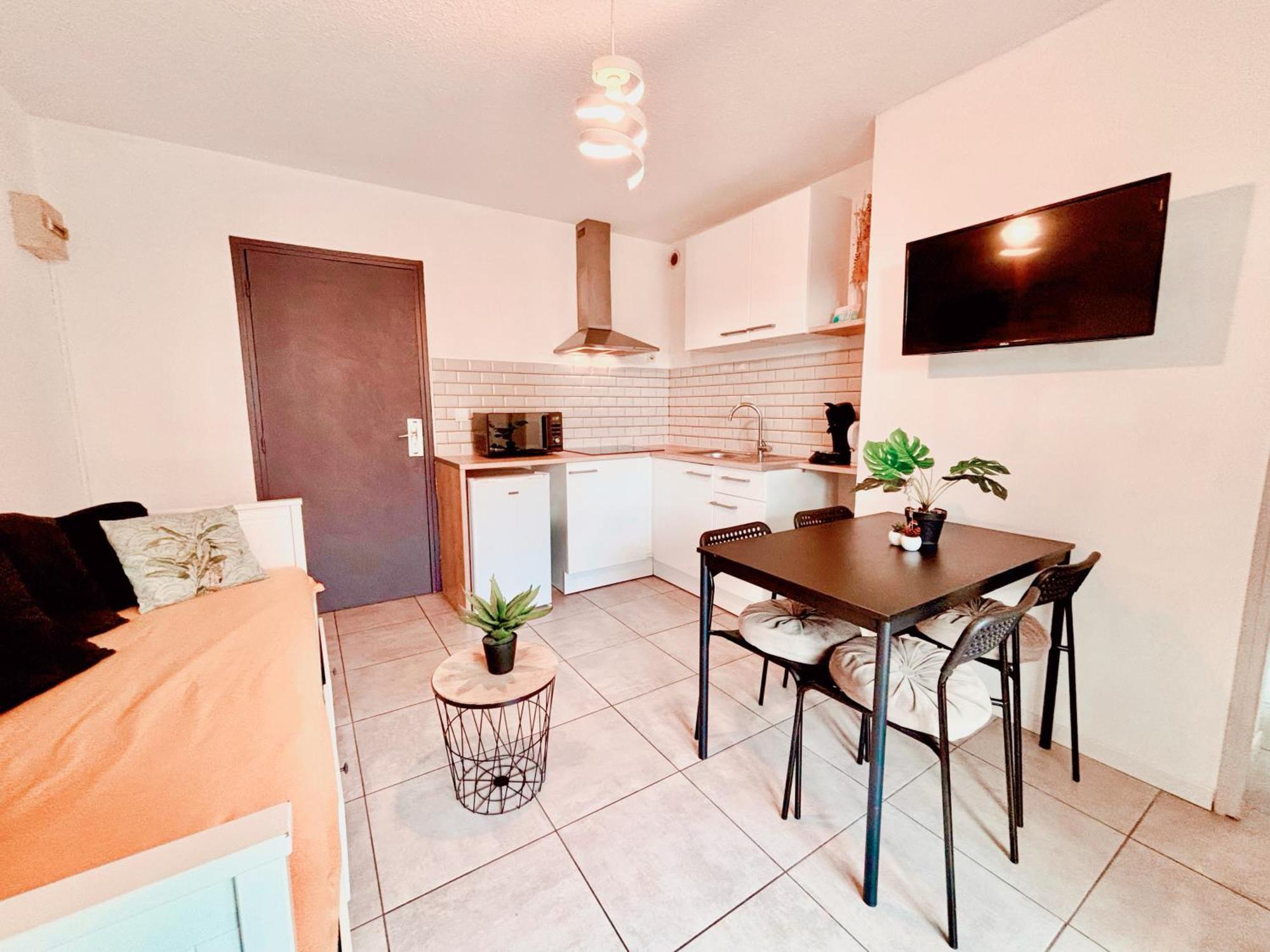 Appartement Calme Avec Jardin Privatif - 3 - Canet Exterior foto
